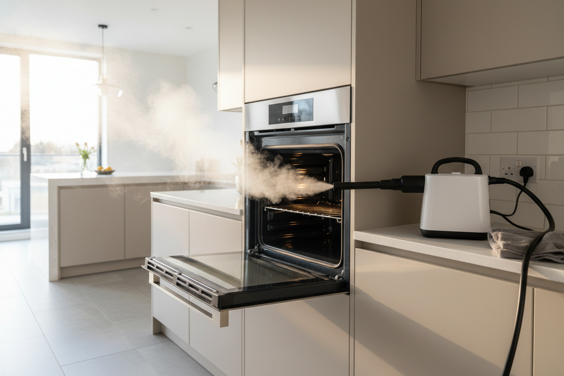 How to Clean an Oven Door and Racks With the Steamira Pro Steam Cleaner 2.0