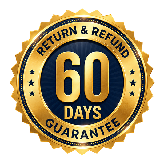 60 Day Money Back Guarantee
